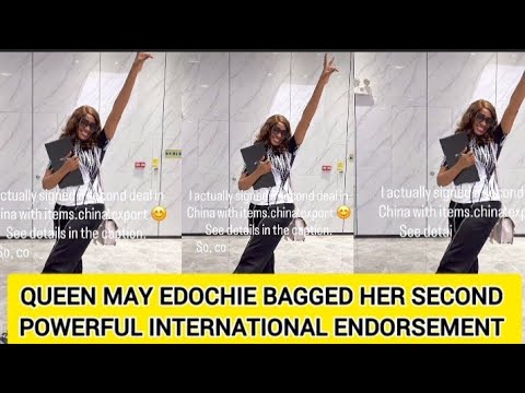 Видео: КОРОЛЕВА МЭЙ ЭДОЧИ ПОЛУЧИЛА ВТОРУЮ МОЩНУЮ МЕЖДУНАРОДНУЮ РЕКЛАМУ