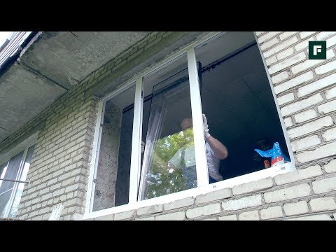 Видео: Подготовка проёма и монтаж пластикового окна в кирпичном здании // FORUMHOUSE