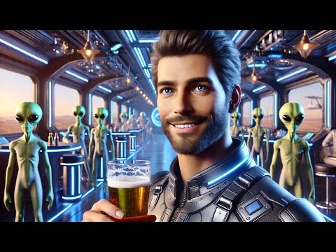 Видео: Охрана станции бросилась на место драки в баре. Человек протирал стаканы, пока шестеро инопланетя...