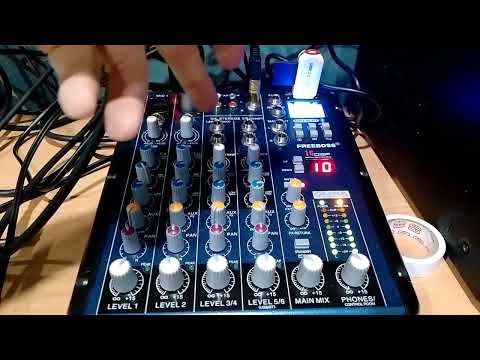 Видео: микшерный пульт Freebos SMR 6