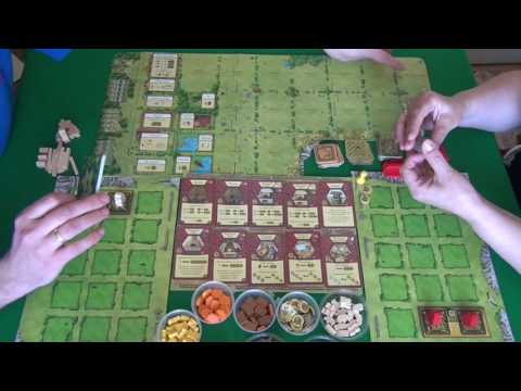 Видео: Агрикола. Новое издание 1/2 часть - играем в настольную игру