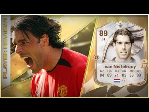 Видео: ФИНИШЕР!!!! ОБЗОР ИГРОКА, КУЛЬТОВОГО НАПАДАЮЩЕГО, РЕЙТИНГ 89, РУУД ВАН НИСТЕЛРОЙ - EA FC26 ULTIMA...