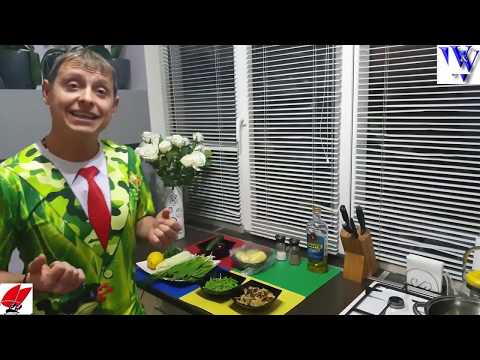 Видео: Салат с черемшой и грибами постный