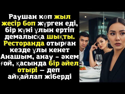 Видео: Раушан көп жыл жесір боп жүрген еді, бір күні ұлын ертіп демалысқа шықты. Ресторанда отырған кезде