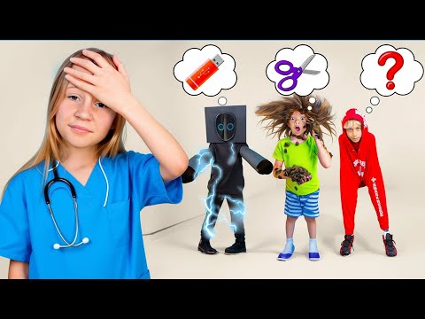 Видео: Настя и полезные истории о заботе о здоровье