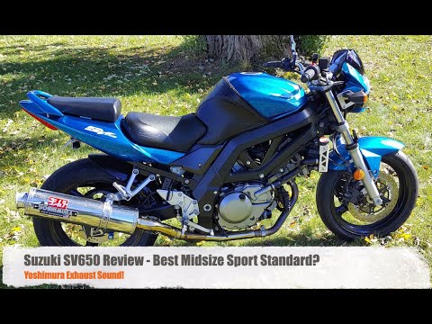 Видео: Обзор Suzuki SV650 (2003-2008 Gen 2) — лучший нейкед-мотоцикл среднего веса?