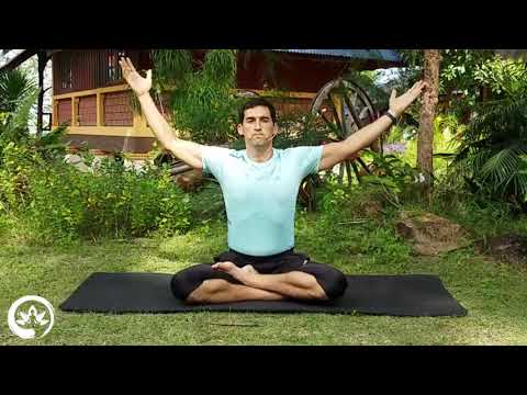 Видео: Полное йоговское дыхание. Подробная техника выполнения. Бонус: пранаяма Уджаи.