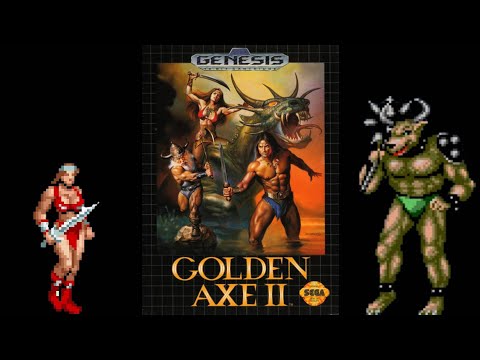 Видео: Golden Axe 2 прохождение (Sega MD)