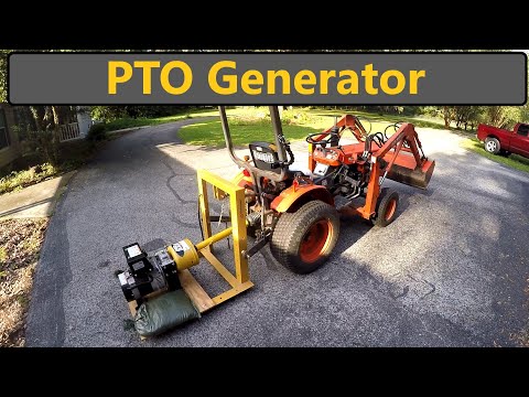 Видео: Генератор NorthStar PTO на Kubota B7100