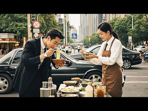 Видео: Полный фильм: Холодный молодой СЕО проходит рынком и безумно влюбляется в продавщицу лапши!