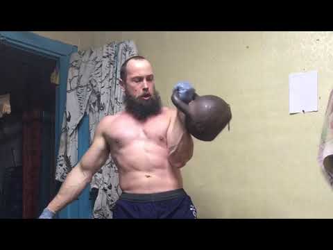 Видео: Гиря 24 кг на Бицепс+Маленькая хитрость в хвате!