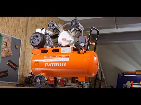 Видео: Компрессор PATRIOT PTR 50-450A