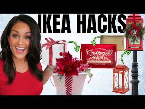 Видео: Рождественские поделки из IKEA, которые выглядят ДОРОГО… но на самом деле это не так. Конечно же.