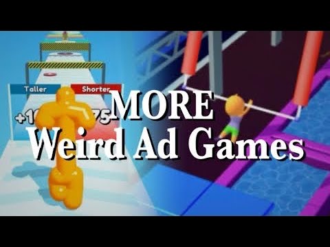 Видео: БОЛЬШЕ странных рекламных игр