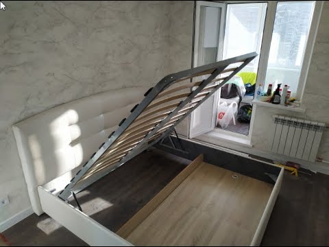 Видео: Сборка кровати Relax с подъёмным механизмом