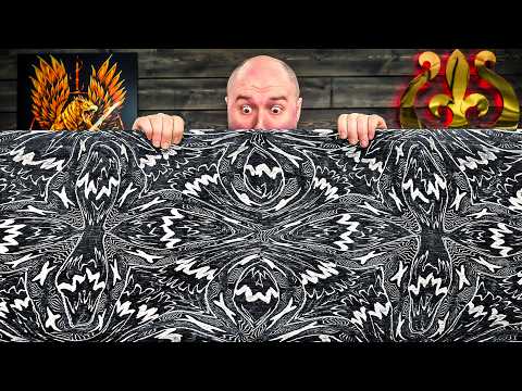 Видео: Представляю вам мой меч из 53-каратной многослойной дамасской стали