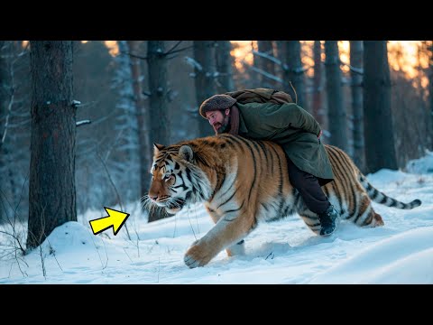 Видео: ТИГРИЦА УТАЩИЛА РАНЕНОГО БРАКОНЬЕРА... КУДА — СПАСЛО ЕМУ ЖИЗНЬ!