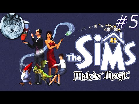 Видео: The Sims: Makin' Magic (PC). Особняк с нуля за 188 дней (без читов). Part 5/7. Игры 00-х. Longplay