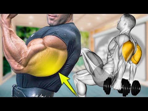 Видео: 23 самых популярных упражнения на трицепс для накачки огромных рук