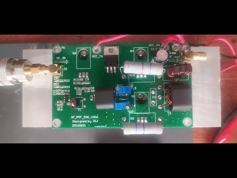 Видео: SSB DIY усилитель мощности радиочастоты 45 Ватт из Китая.