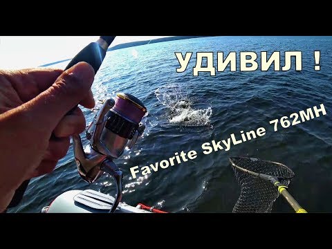 Видео: Favorite SkyLine 762MH. Я от него такого не ждал. Обзор и рыбалка