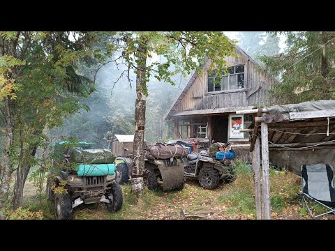 Видео: квадро поход через перевал Дятлова на реку Унью, Хозью, сентябрь 24  первая часть