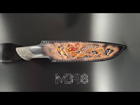 Видео: Рабочий нож для охоты М398 .