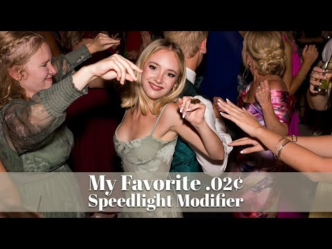 Видео: Мой любимый модификатор/рассеиватель для вспышек Speedlight.