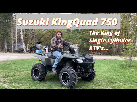 Видео: Тест-драйв Suzuki KingQuad 750!