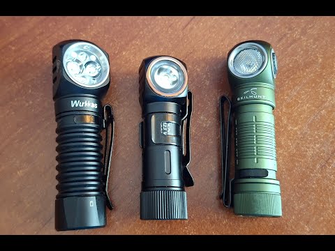 Видео: Новинка 2025 - фонарь Wurkkos HD12 + сравнение с Fenix HM 23 v2.0 и Skilhunt H150 v3.0