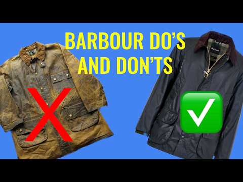 Видео: Что можно и чего нельзя делать в Barbour