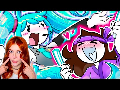 Видео: Моя Одержимость Хацунэ Мику | My Obsession with Hatsune Miku Джейден  Реакция