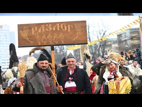 Видео: Кукерска група Разлог- Старчевата гр.Разлог, на Международния маскараден фестивал СУРВА 2024 год.