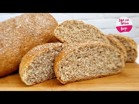 Видео: Молочно-отрубной Хлеб. Такой точно не купить, а приготовить ПРОСТО! Съели целый батон сразу