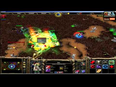 Видео: Dread. стрим 08.11.2015. Warcraft III Footmen Frenzy