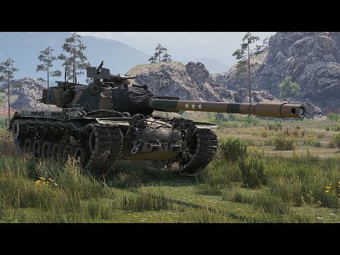 Видео: T110E5 • Бой, который он выиграл в одиночку • World of Tanks