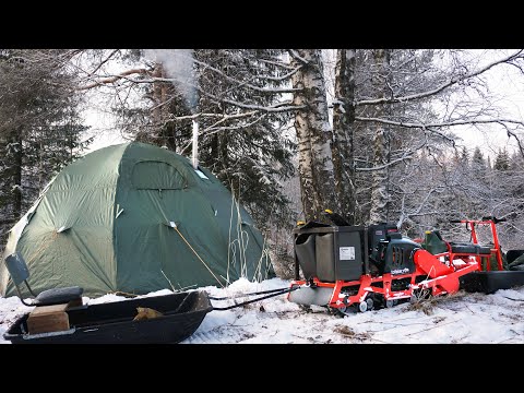Видео: 2 ДНЯ В ТАЙГЕ С БАТЕЙ / НОЧЕВКА В ПАЛАТКЕ МФП-4 / НОВЫЙ ТОФАЛАР ЛОНГ / ХАРИУС НА ДОНКИ / 1 Часть