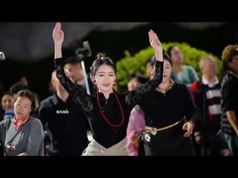 Видео: Спокойн мил лиц, элегантн танец, тибетск девочк обаян 🌹
