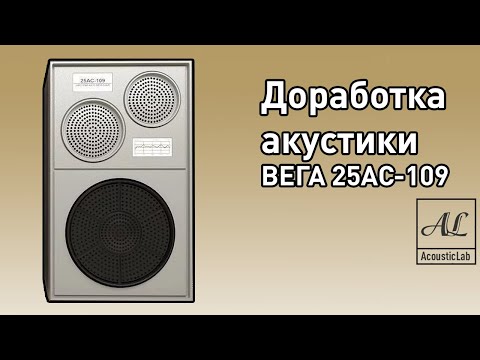 Видео: Доработка акустики ВЕГА 25АС-109