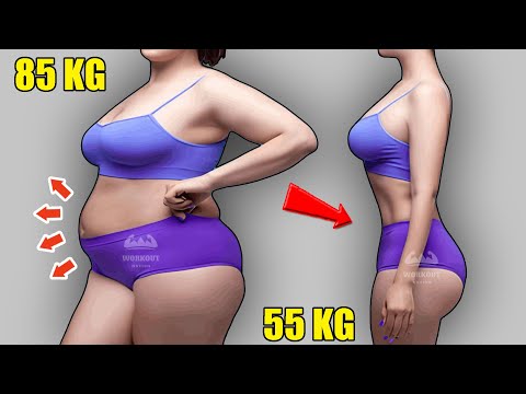 Видео: 1-минутные упражнения стоя для сжигания жира на животе l Тренировка пресса l 15 минут в день