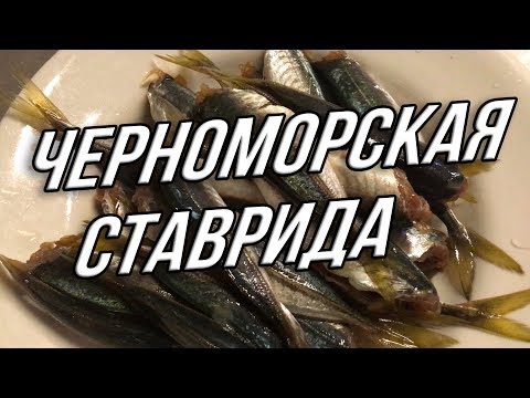 Видео: Черноморская ставрида. Быстрый посол