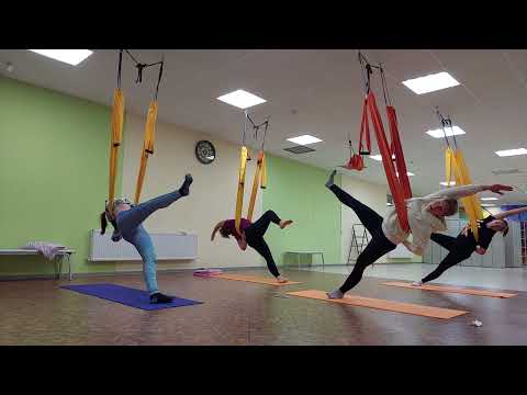 Видео: Аэройога. Агнистамбхасана. Силовая практика.