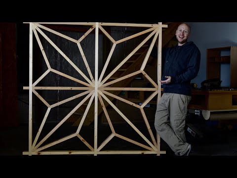 Видео: Самая большая в мире панель Кумико? Японская деревообработка и плотницкое дело