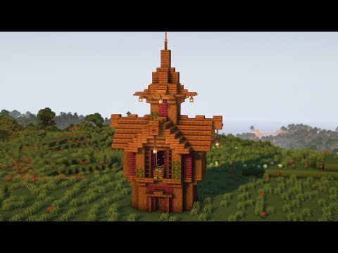 Видео: Средневековый дом алхимика в MINECRAFT