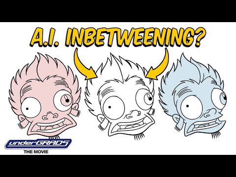 Видео: Промежуточная 2D-анимация с использованием ИИ