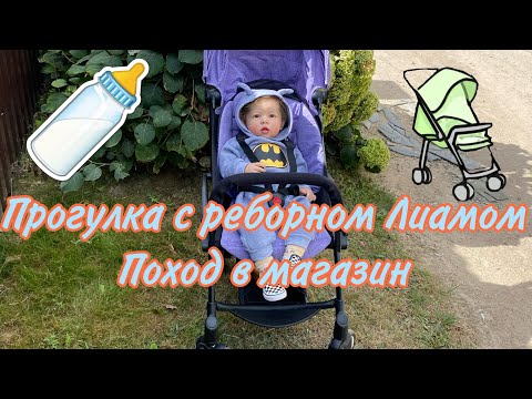 Видео: Прогулка с реборном Лиамом | Поход в магазин с реборном