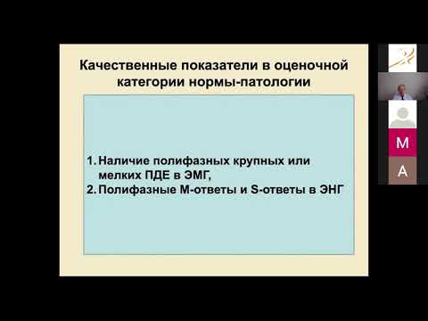 Видео: Норми в ЕМГ. Команцев В. М.