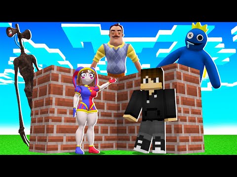 Видео: ПОСТРОЙ ЧТОБЫ ВЫЖИТЬ С ПОМНИ В МАЙНКРАФТ! ЦИФРОВОЙ ЦИРК СИМУЛЯТОР ВЫЖИВАНИЯ В МАЙНКРАФТ