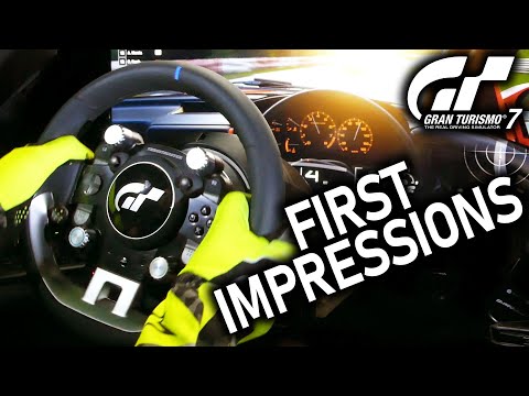 Видео: Thrustmaster TGT II: первые впечатления от Gran Turismo 7 (с Logitech G29)