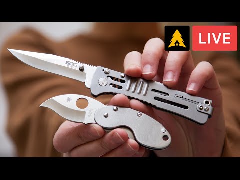 Видео: Самые странные ножи. Часть 2: Cold Steel, Spyderco, SOG